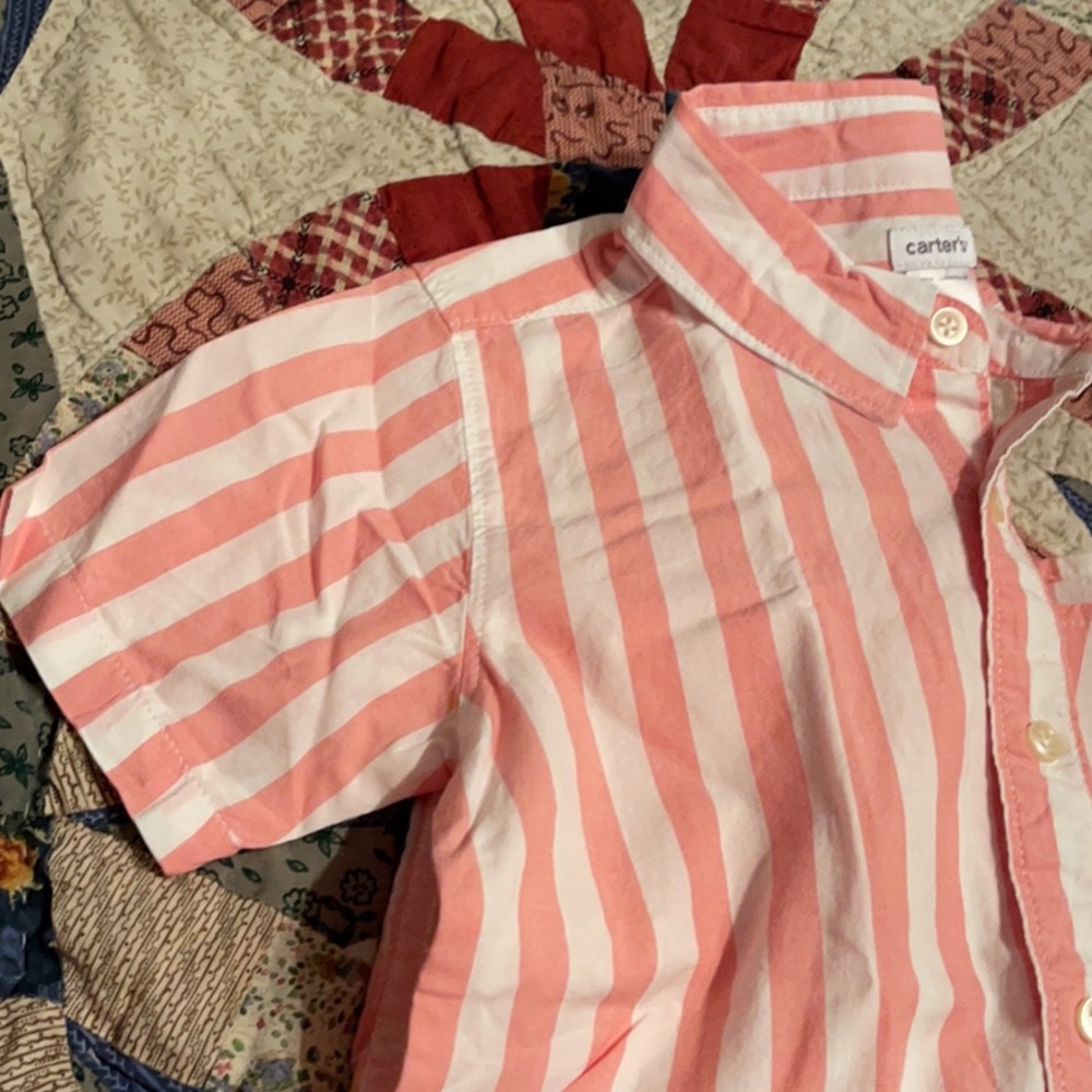 Carter’s Boys - Size 7 - Shirt - Short Sleeve